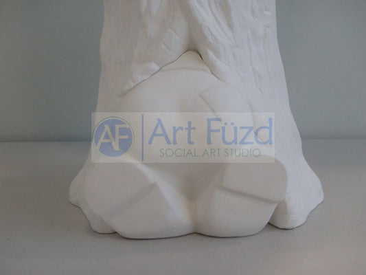 Large Realistic Gnome Birdbath (2 Piece) ~ 12.25 in. dia. x 17 in. high