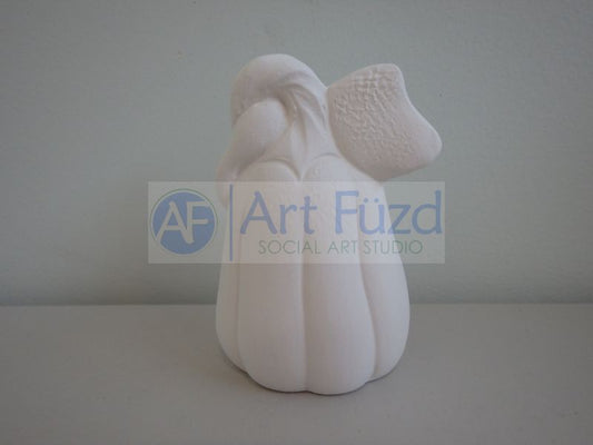 Small Zombie Pumpkin Figurine ~ 2.25 x 2.25 x 3.5