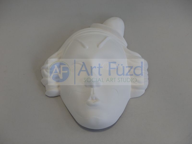 Clown mit Hutmaske ~ 7,5 x 2 x 8,75