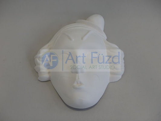 Clown with Hat Mask ~ 7.5 x 2 x 8.75