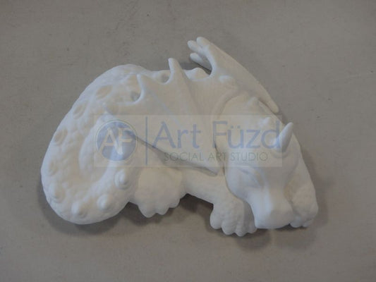 Small Shelf Sleeper Dragon Figurine ~ 5 in. long