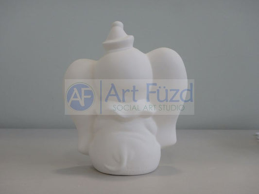 Large Vintage Dumbo Elephant Figurine ~ 7.75 x 4.5 x 8.75