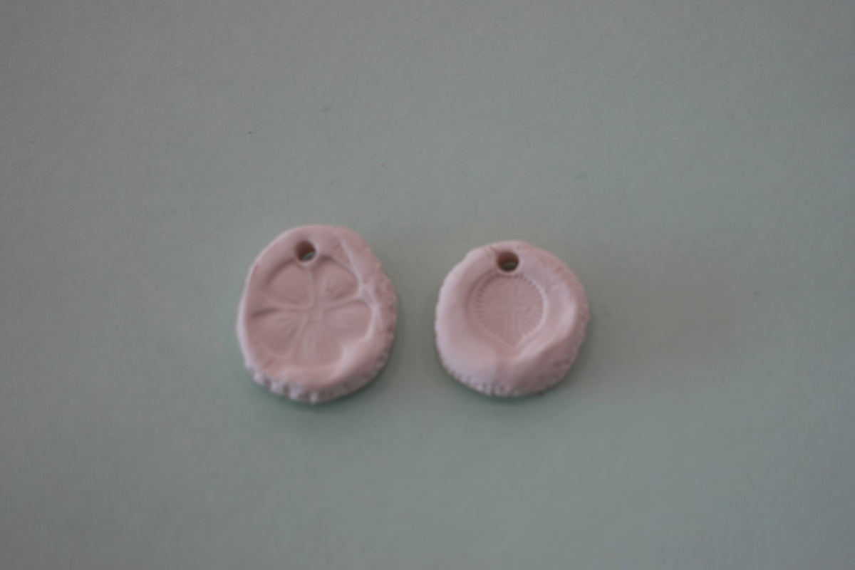 Bundle:  2 embossed pendants (assorted) ($24)
