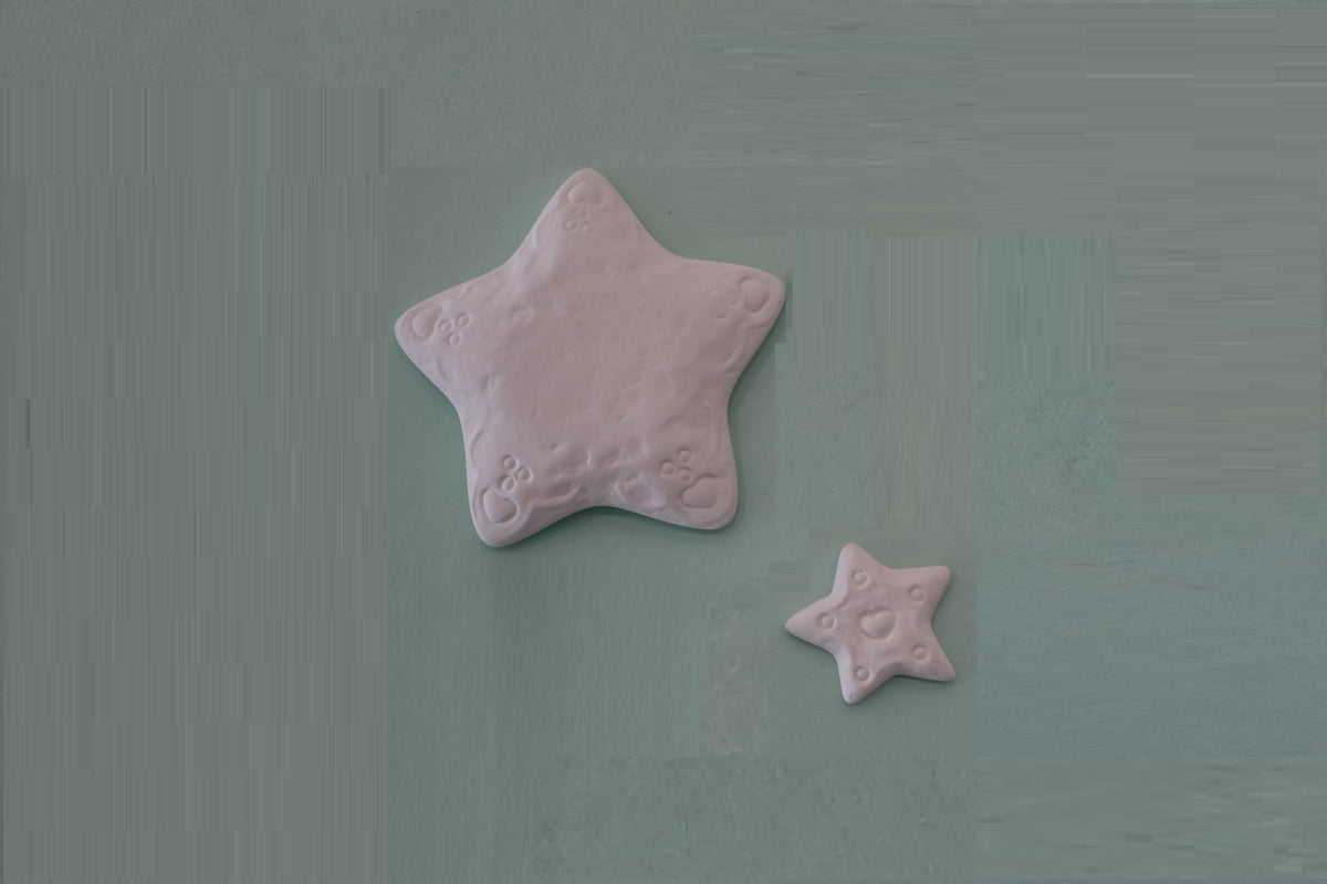 Bundle:  2 puffy stars (large, small) ($28)