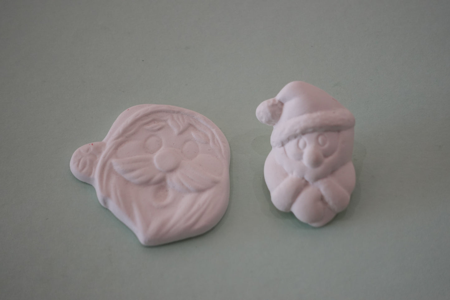 BUNDLE:  2 flat santas