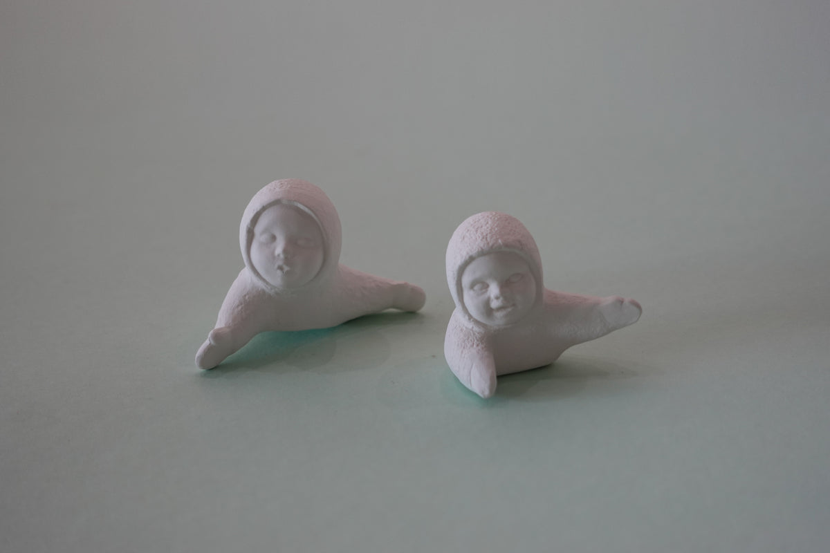 Bundle:  2 snowbaby happy faces (assorted) ($28)