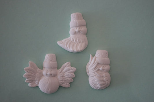 BUNDLE:  3 flowerpot hat chickens (assorted)