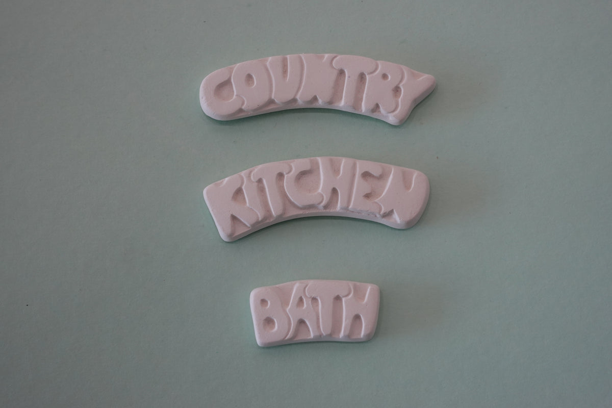 Bundle:  3 word plaques ($28)