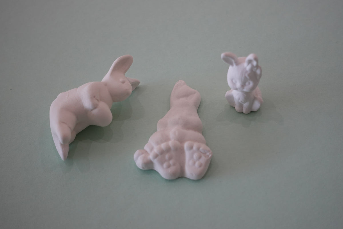 Bundle:  3 mini bunnies (assorted) ($28)