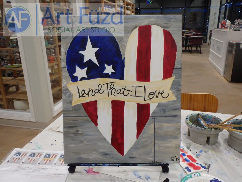 Land That I Love - 16 x 20