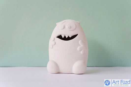 Benjamin The Hungry Monster Bank, includes Stopper  ~ 4.5 x 6.5