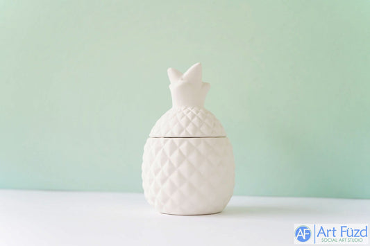 Small Pineapple Box ~ 3 in. dia. x 4.75 in. high