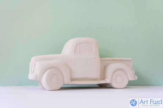 Großer Vintage-Pickup-Truck ~ 10,5 x 5,75 x 5,25