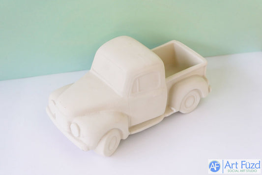 Großer Vintage-Pickup-Truck ~ 10,5 x 5,75 x 5,25