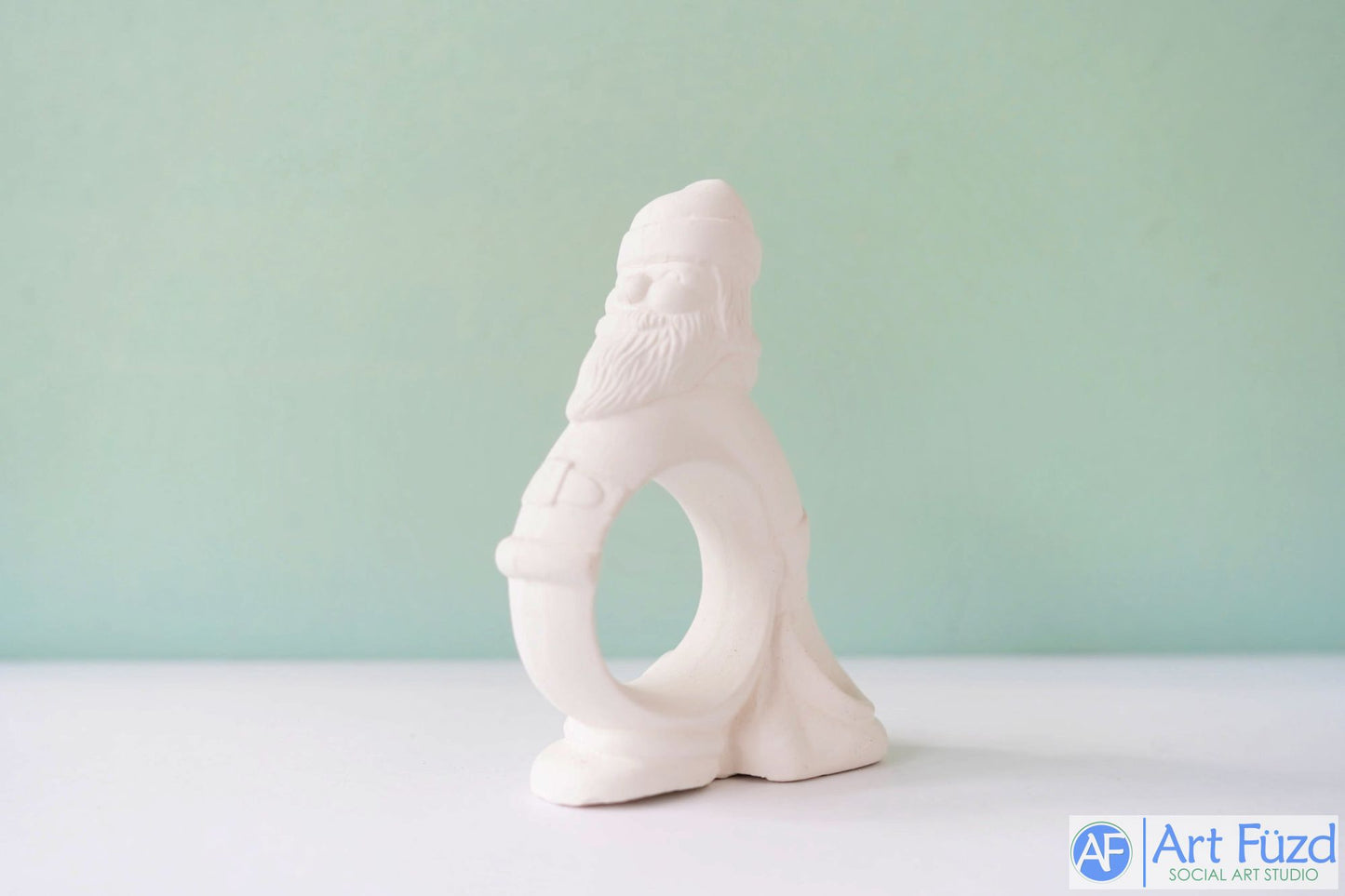 Santa Napkin Holder ~ 2.75 x 1.75 x 3.5
