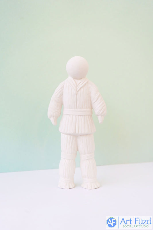 *Medium Cornhusk Boy Doll Figurine ~ 3.5 x 1.5 x 8