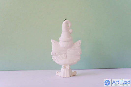 Standing Butterfly Wings Girl Fairy Holiday Ornament with Hook ~ 3.25 x 1.75 x 6