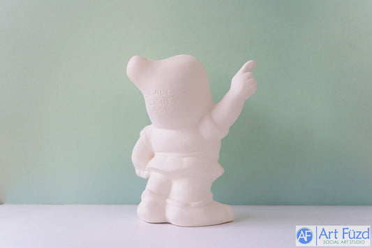 Große stehende Zwerg-Doc-Figur ~ 6,75 x 4,5 x 7,5