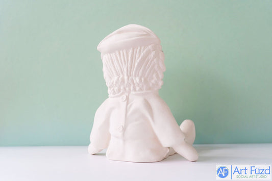 Classic Raggedy Andy Bookend ~ 7 x 6.5 x 7.25