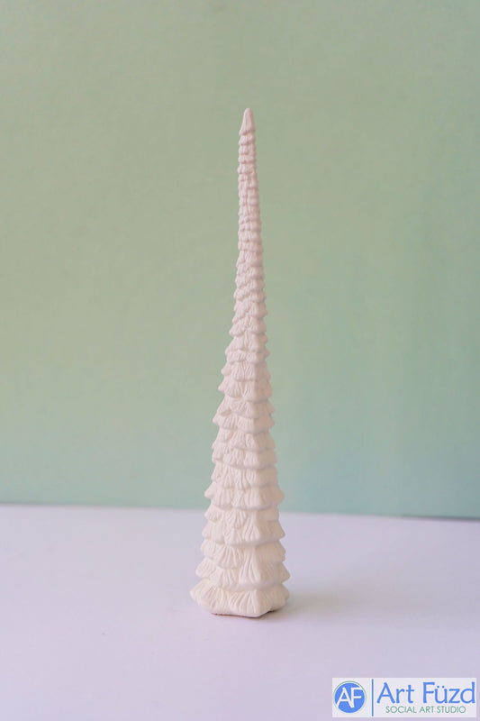 Árbol de Navidad alto y muy delgado (sin agujeros) ~ 2 a 2,5 pulgadas de diámetro por 8,5 a 11,75 de alto