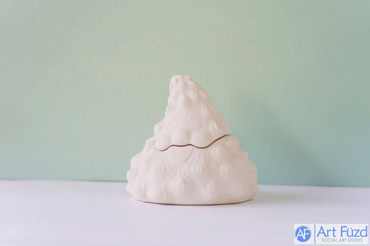 Tree Box with Smiley Face ~ 4.25 x 4.25 x 3.75