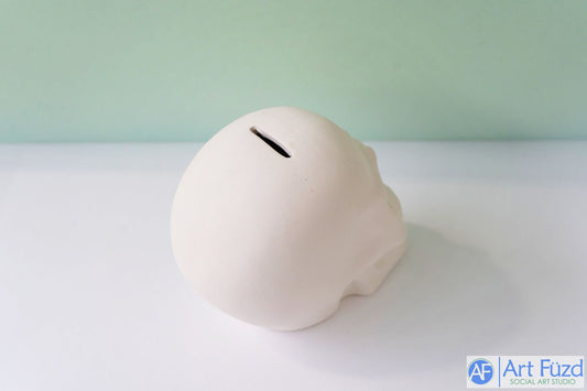 Skull Bank, includes Stopper ~ 3.75 x 6 x 5