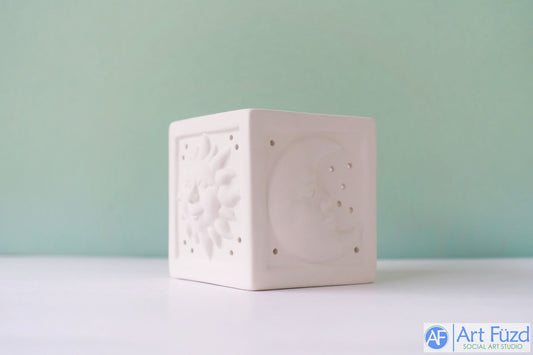 Sun Face Votive ~ 3.5 x 3.5