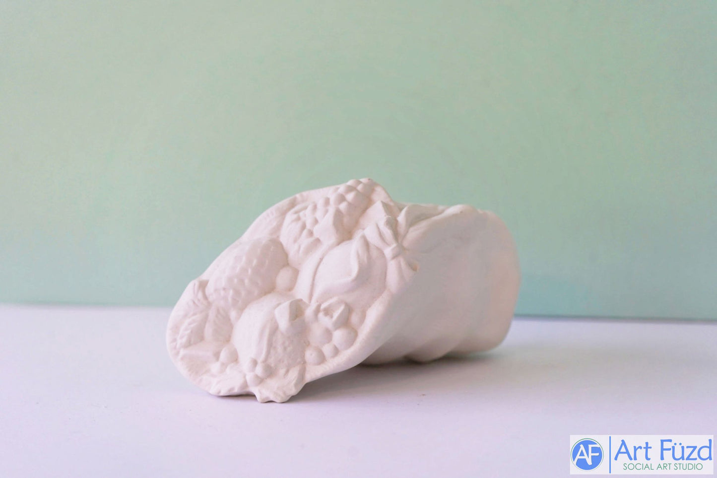 Figura de saco grande con frutas y verduras ~ 3,25 x 3,5 x 5,5