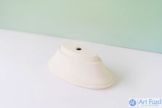 Christmas Tree Base in Slender Oval Shape ~ 5.75 x 3.25 x 2