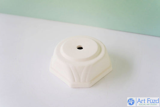 Christmas Tree Base with Art Deco Design ~ 4 x 4 x 1.5