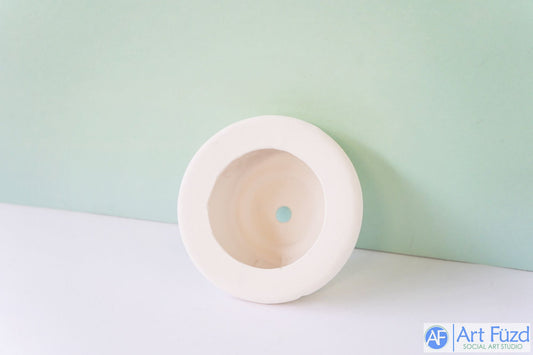 Christmas Tree Base with Mistletoe ~ 5 x 5 x 1.75