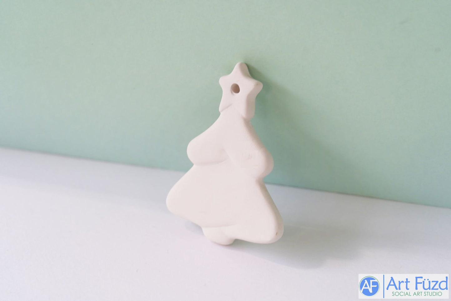 Adorno navideño plano para árbol de Navidad de ~ 3,5 pulgadas de alto