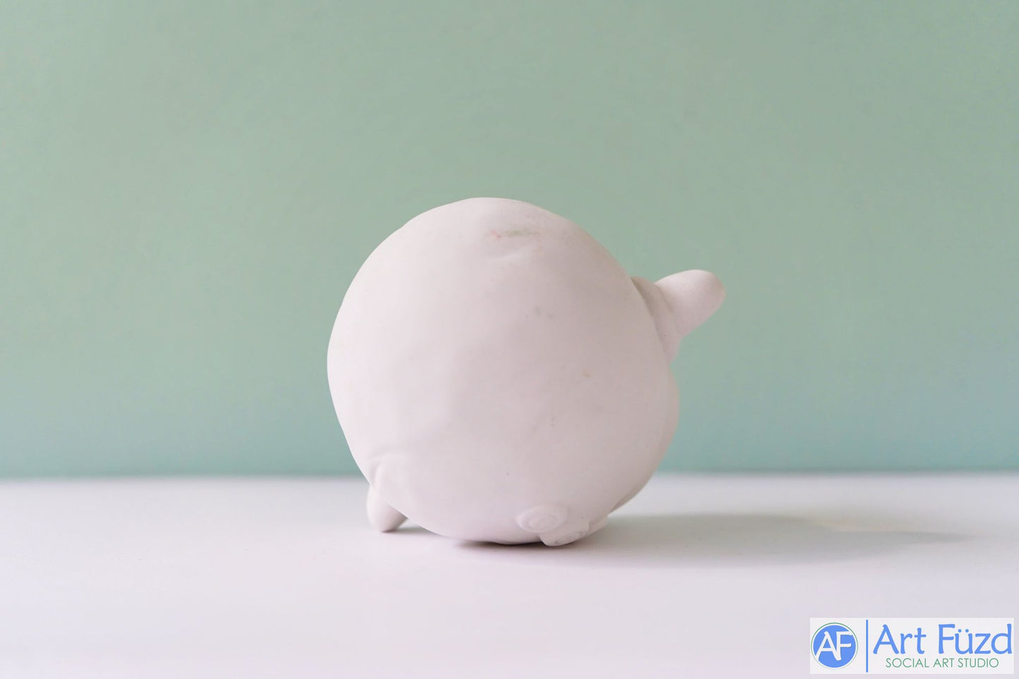 Flying Chubby Snowman Holiday Ornament, includes Hook ~ 4.25 x 4