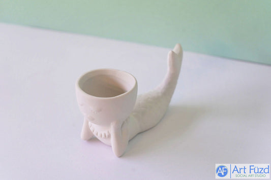 Pearl the Mermaid Planter ~ 5.5 x 2 x 2.75