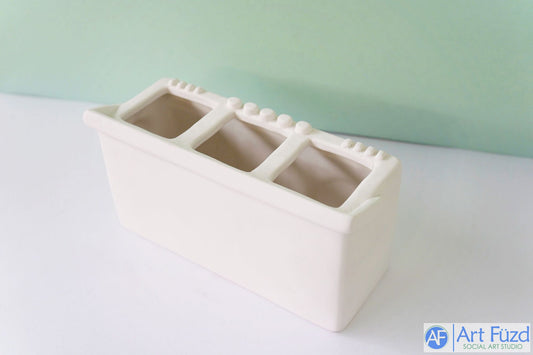 Realistic Music Boombox Planter, includes Stopper ~ 8.75 x 3.5 x 4.5