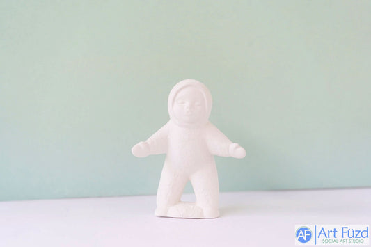 Snowbaby Hugging and Kissing ~ 1.5 x 1.5 x 3