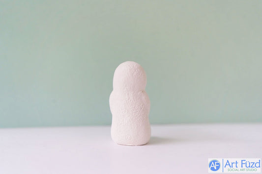 Snowbaby Sitting with Arms Clasped ~ 2 x 1.25 x 3.5