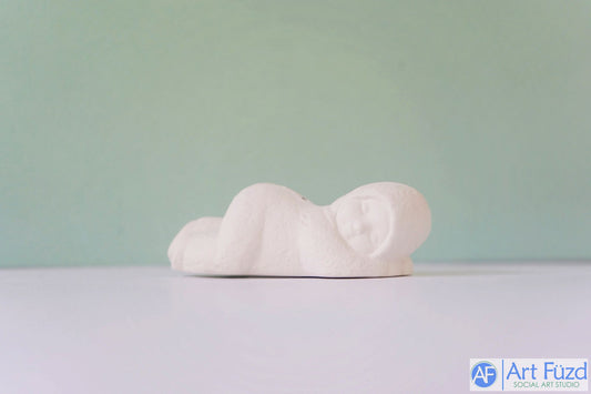 Snowbaby Sleeping ~ 3.25 x 1.5 x 1.5