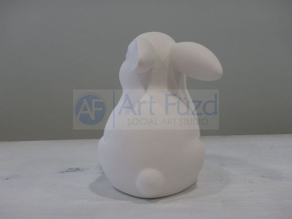 Large Chubby Bunny Looking Up Figurine ~ 5.25 x 3.75 x 5.5