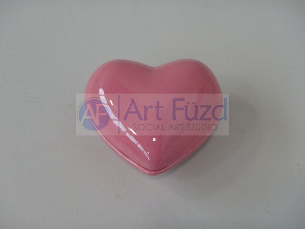 Small Rounded Heart Box ~ 3.5 x 3 x 1.5