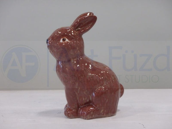Chocolate Bunny Figurine ~ 4.5 x 2.5 x 6.25