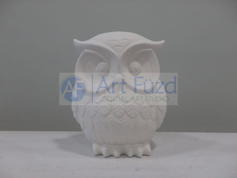 Baroque Owl Figurine ~ 6 x 6.25 x 7.5