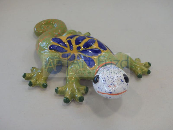 Baroque Gecko Figurine ~ 8.5 x 5.5 x 1.75