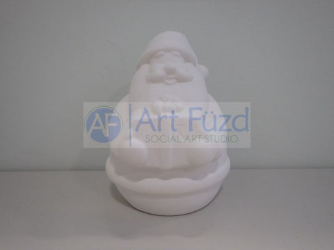 Jolly Mr. Claus Santa Figurine ~ 5 x 4.25 x 6