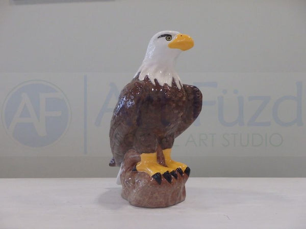 Large Freedom Eagle Figurine ~ 6.25 x 4.25 x 9.75