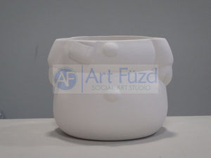 Snowman Jar (1.3 Liters) (BOTTOM ONLY) ~ 5 in. dia. x 8.5 in high