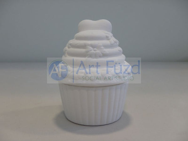 Fancy Cupcake Box with Lid ~ 3.25 x 2.75 x 4