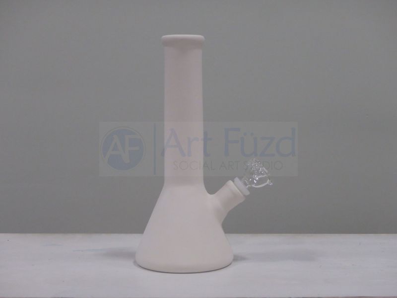 Classic Beaker Bong, includes Glass Bowl and Silicone Downstem ~ 4.5 x 4 x 10.5