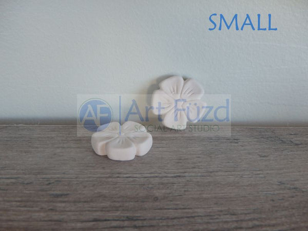 Small Cute Flower Bisquie ~ 1.25 x 1.25 x 0.25