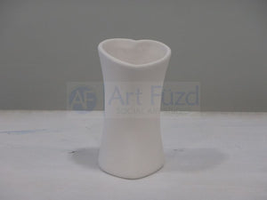 Small Heart Shaped Vase (2.5 oz.) ~ 2.5 x 2.25 x 4
